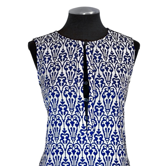 Collective Concepts – Sleeveless Stretch Button Ikat Top - Stitch Fix - Small - Picture 3 of 10